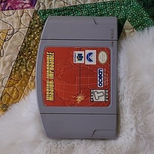 N64 Nintendo 64 Mission Impossible Vintage Video Game